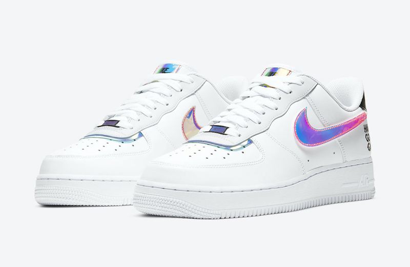 nike/耐克 air force 1 20秋冬 男款 af1 镭射 英雄联盟 电玩 像素