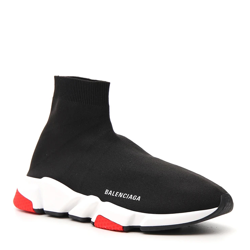 balenciaga/巴黎世家 休闲运动鞋黑色红底袜子鞋