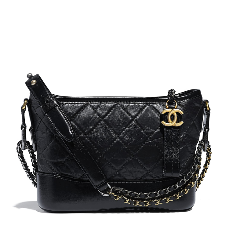 chanel/香奈儿 小号小牛皮流浪包a91810y61477