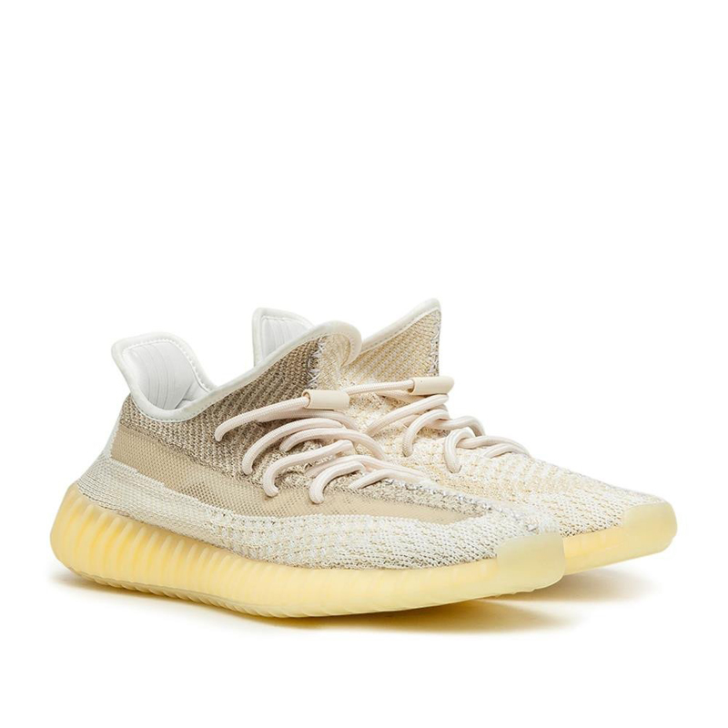 adidas/阿迪达斯 yeezy 350 v2 男女同款 米白 氧化天使 侃爷 情侣