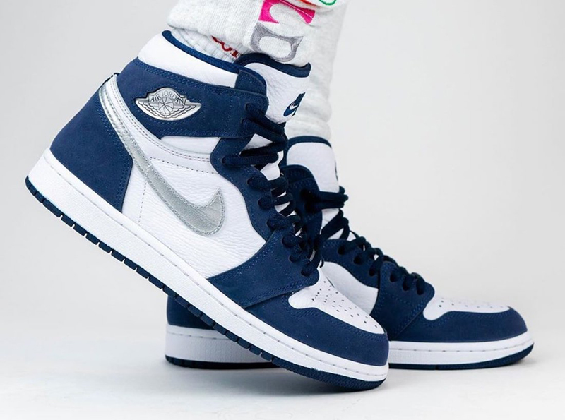 air jordan 1 og midnight navy 男女同款 aj1 日本限定 海军蓝 午夜