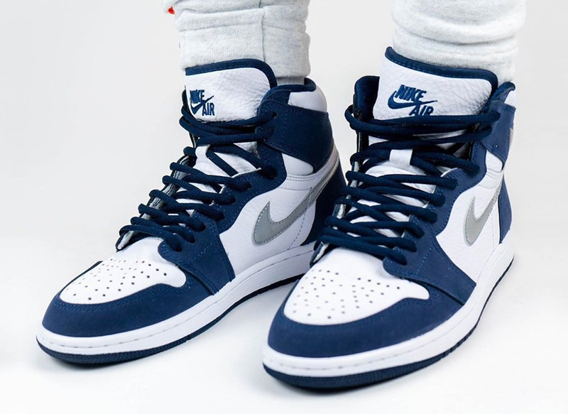 air jordan 1 og midnight navy 男女同款 aj1 日本限定 海军蓝 午夜