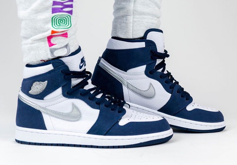 air jordan 1 og midnight navy 男女同款 aj1 日本限定 海军蓝 午夜