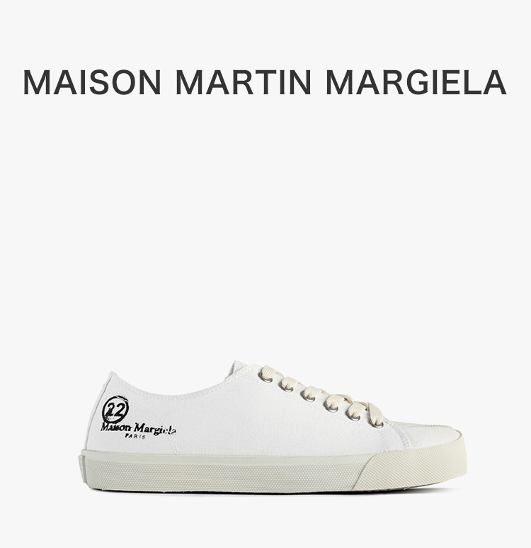 maison martin margiela 马丁·马吉拉 20秋冬 系带低帮经典logo款