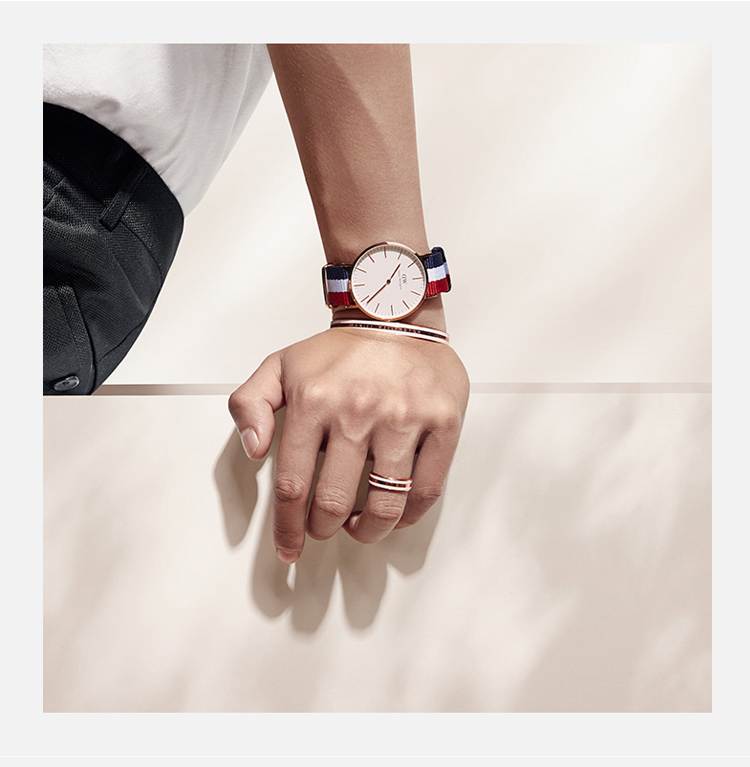 daniel wellington/丹尼尔惠灵顿 dw手镯质感 饰品男女手镯dw手镯