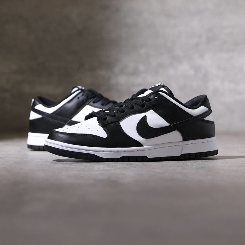 nike/耐克 dunk low white/black 男女同款 黑白熊猫 低帮女款情侣