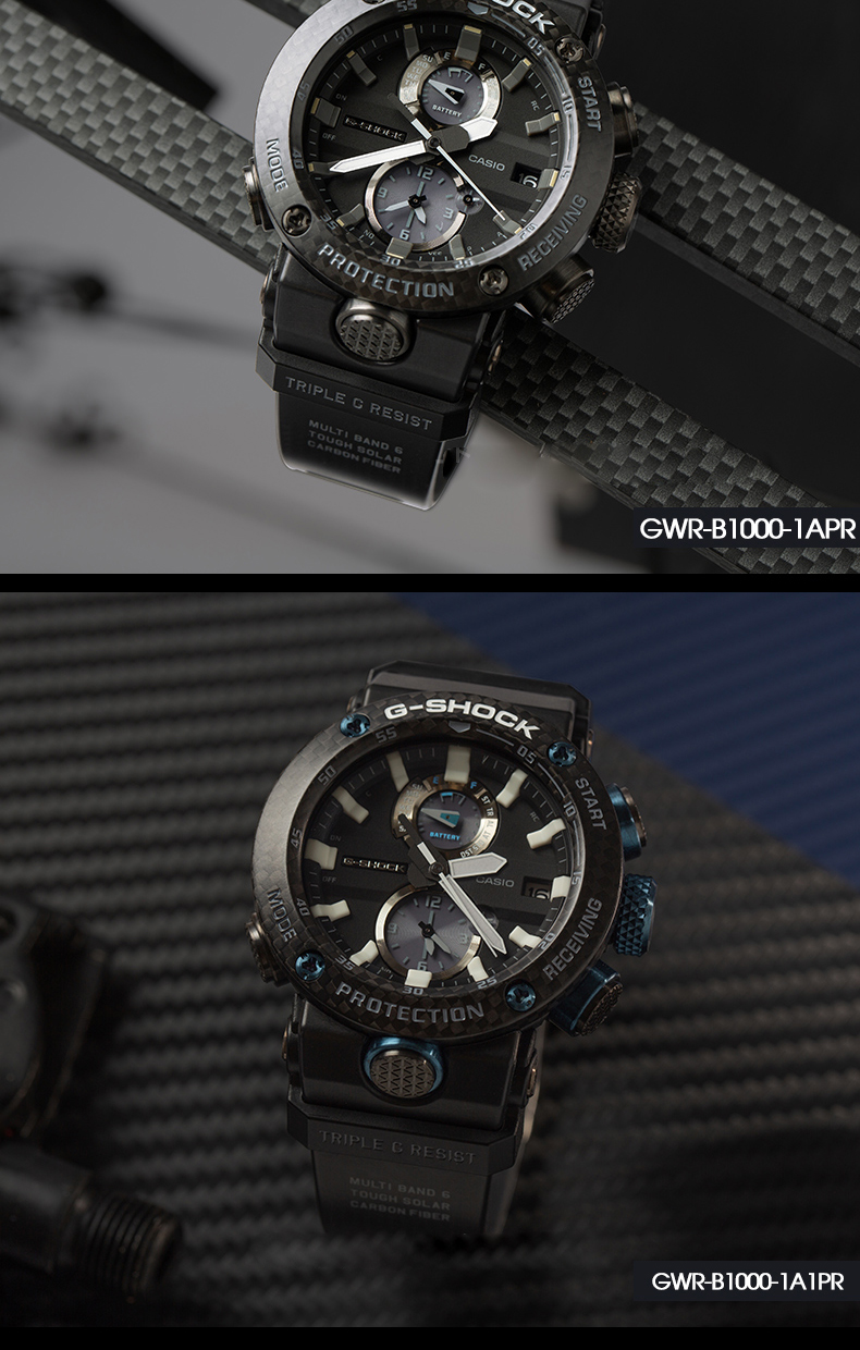 casio/卡西欧 g-shock gwr-b1000时尚运动防水男表石英手表 gwr-b1000