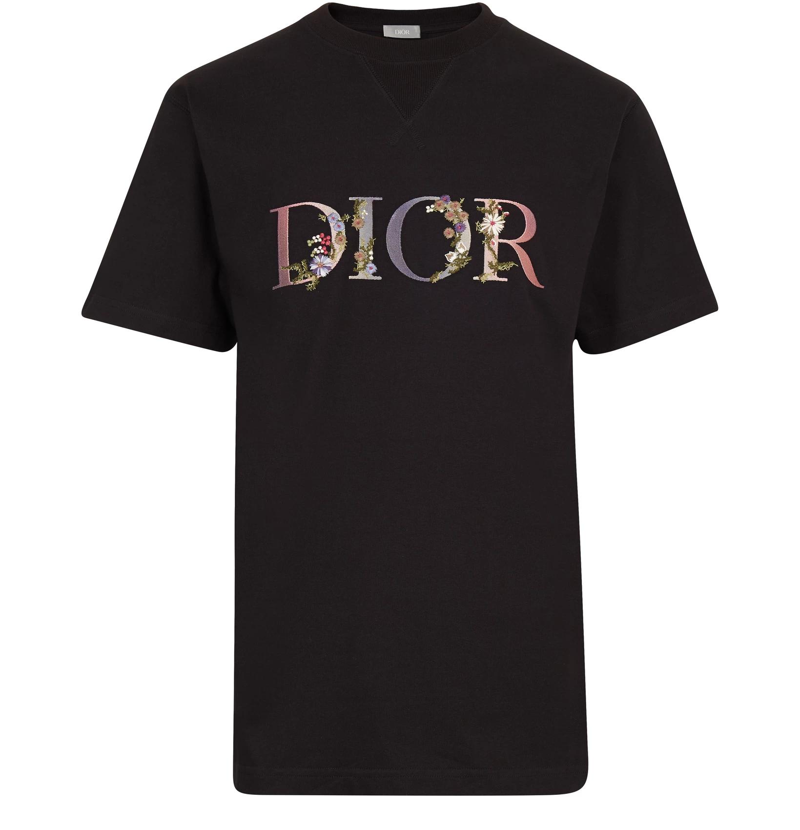 【包邮包税】 dior迪奥 21年春夏 男士 短袖t恤 t-shirt dior fleurs