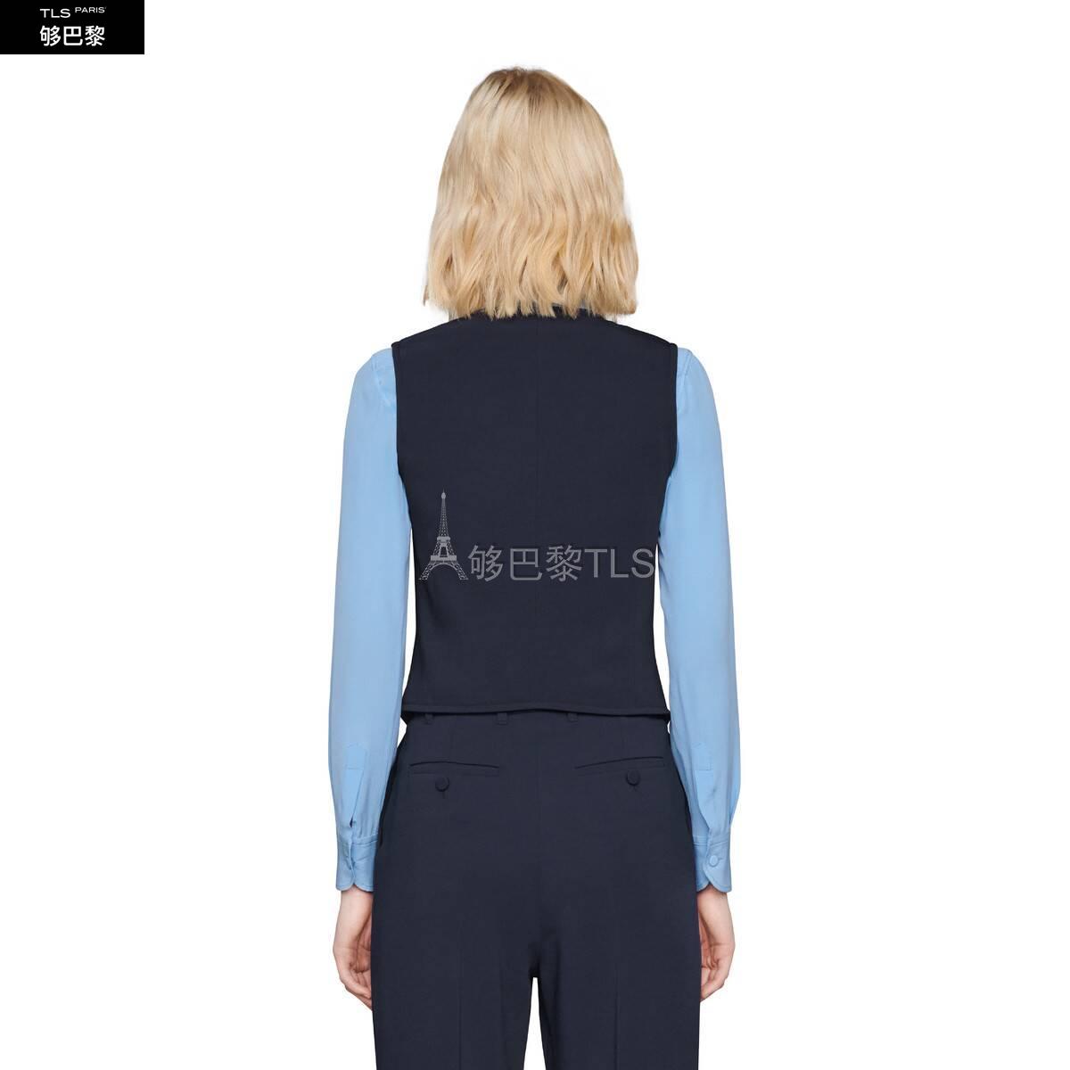 【包邮包税】 gucci古驰 21年春夏 女士 卡迪人造丝背心 619326 zkr01