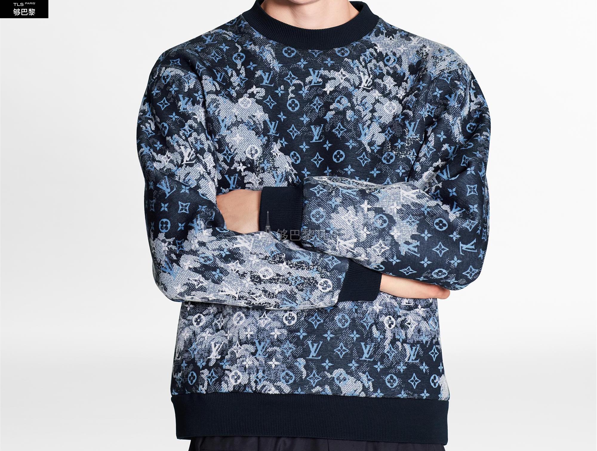 【包邮包税】 lv路易威登 21年春夏 男士 卫衣 sweatshirt monogram