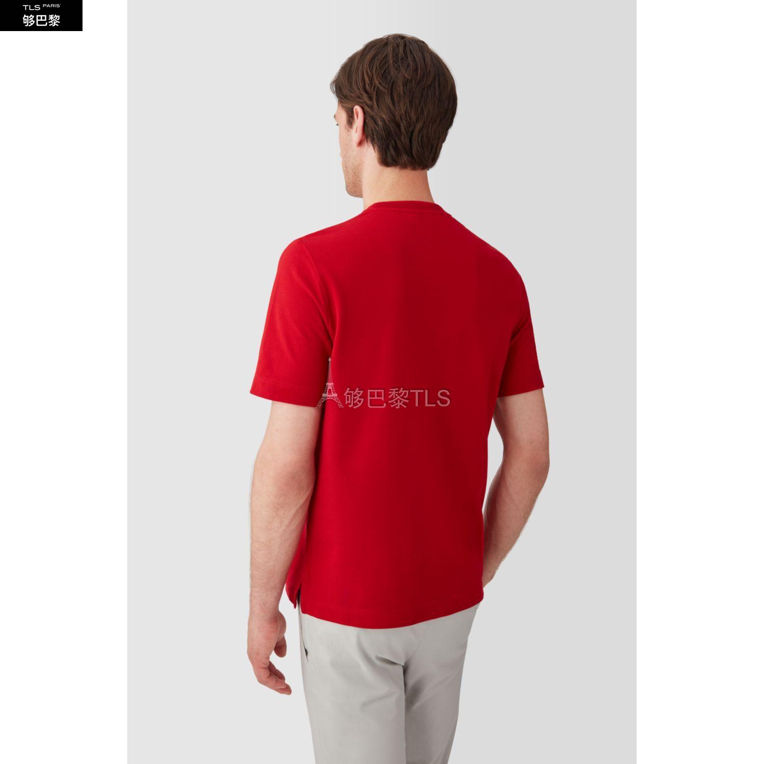 【包邮包税】 hermes爱马仕 21年春夏 男士 短袖t恤 t-shirt broderie