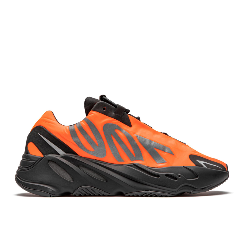 adidas/阿迪达斯 yeezy boost 700 mnvn "orange" 黑橙 3m反光 fv3258