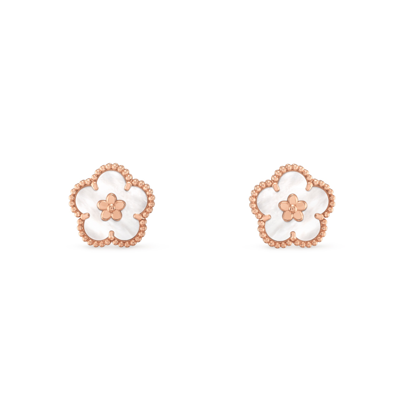 【包税】van cleef & arpels/梵克雅宝21新款lucky spring系列玫瑰金