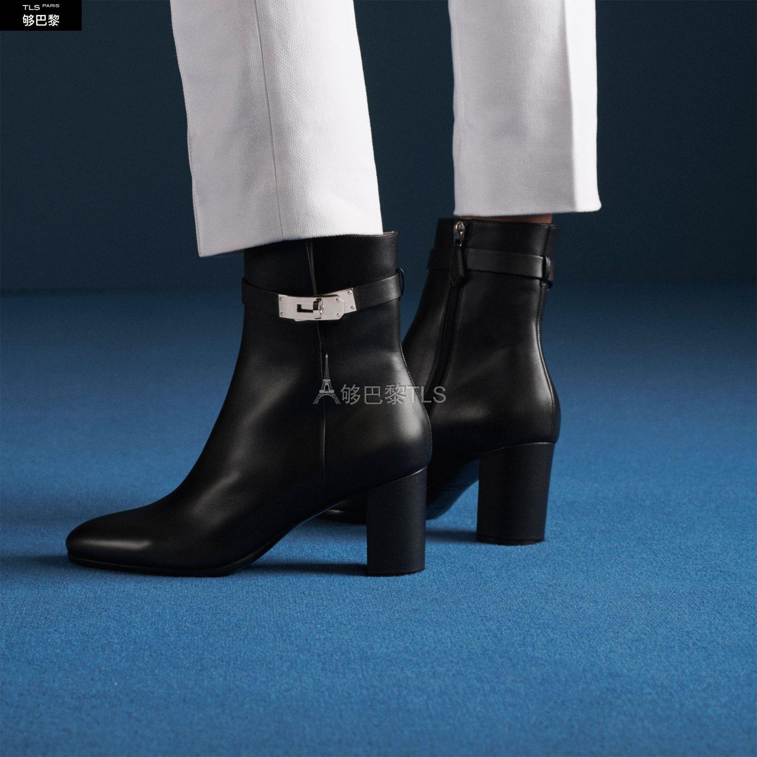 【包邮包税】 hermes爱马仕 21年春夏 女士 短靴 bottines saint