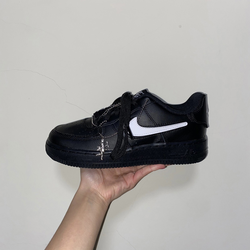 nike/耐克 air force 1 女款 2021新品 af1 换钩 魔术贴 空军一号板鞋