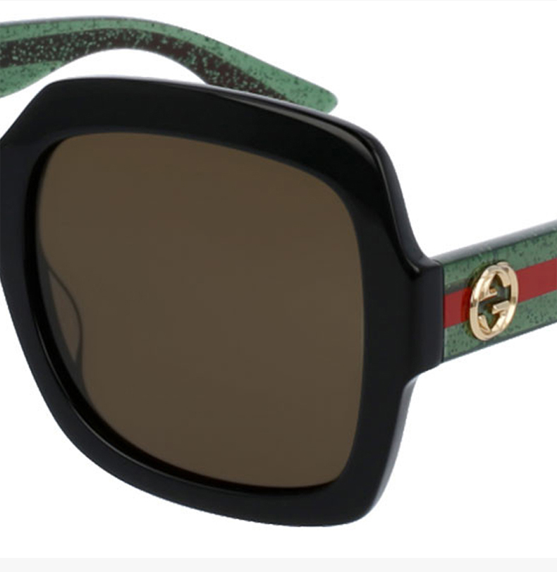 太阳镜】gucci/古驰 女士方形墨镜眼镜太阳镜 gg0036s【正品 价格