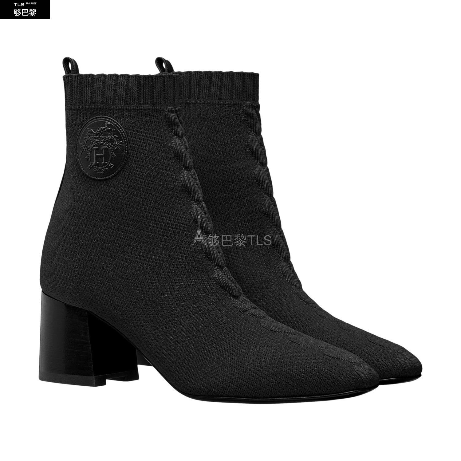 【包邮包税】 hermes爱马仕 21年春夏 女士 短靴 bottines volver 60