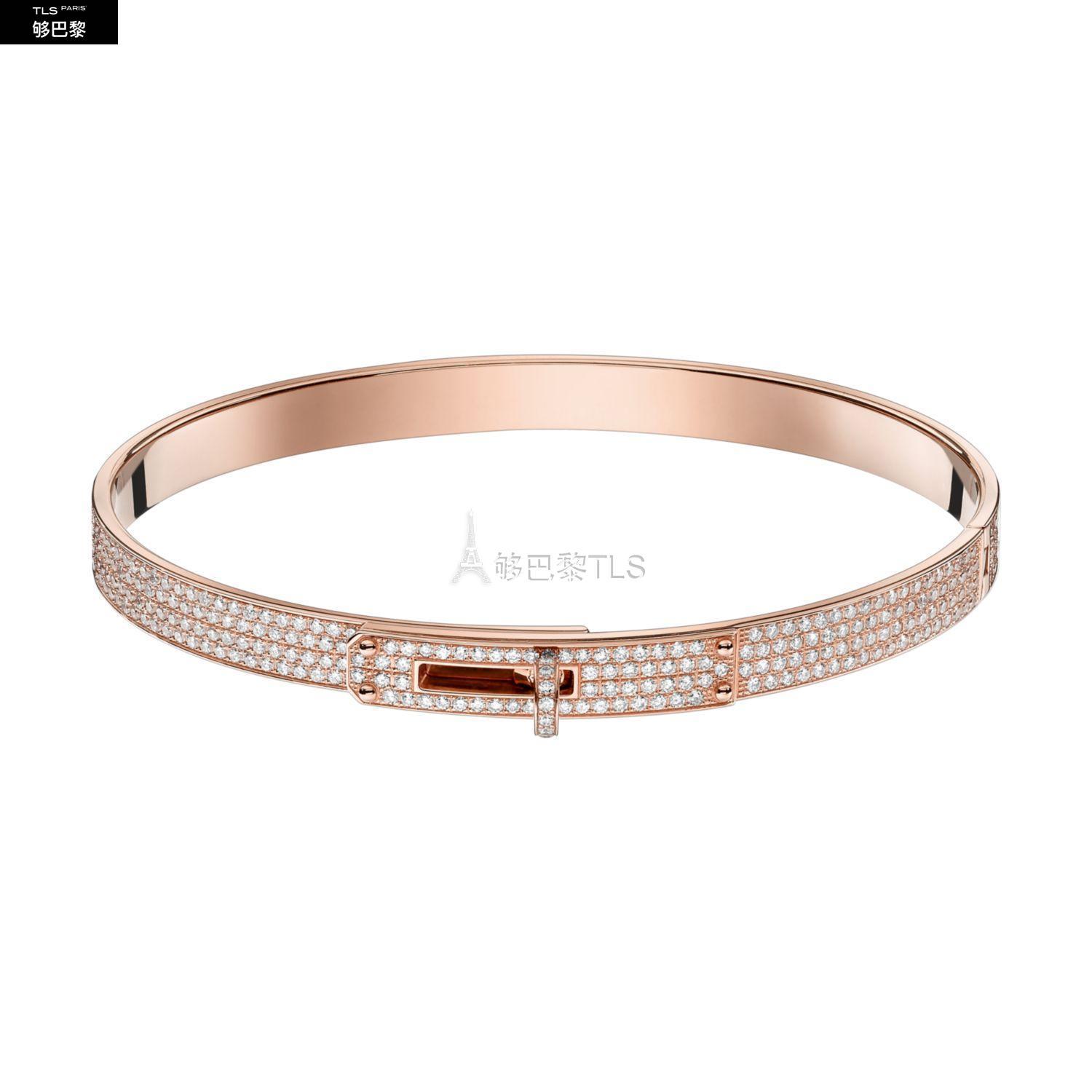 【包邮包税 hermes爱马仕 21年秋冬 女士 手镯 bracelet kelly