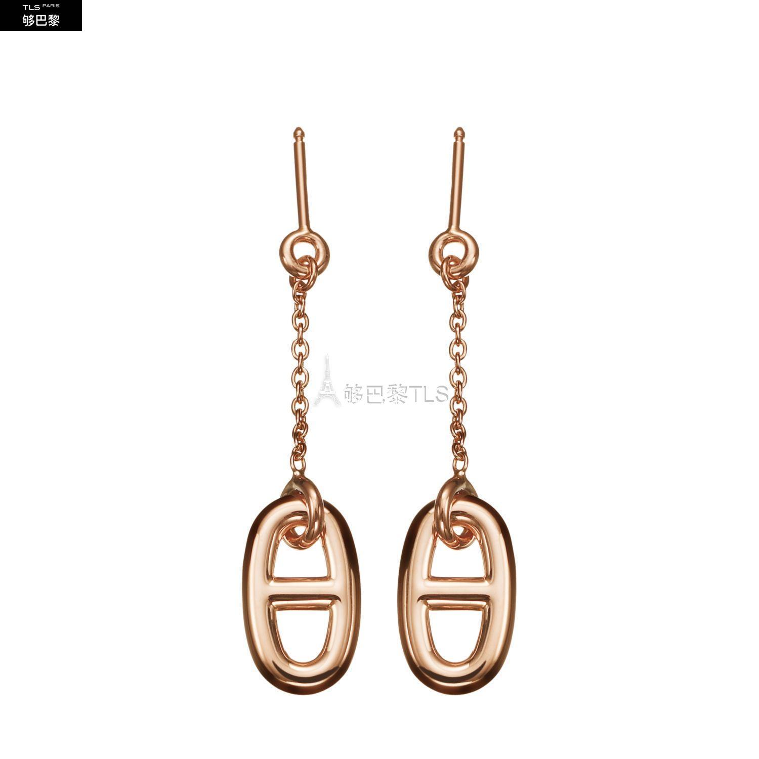 【包邮包税】 hermes爱马仕 21年秋冬 女士 耳环 boucles d"oreille