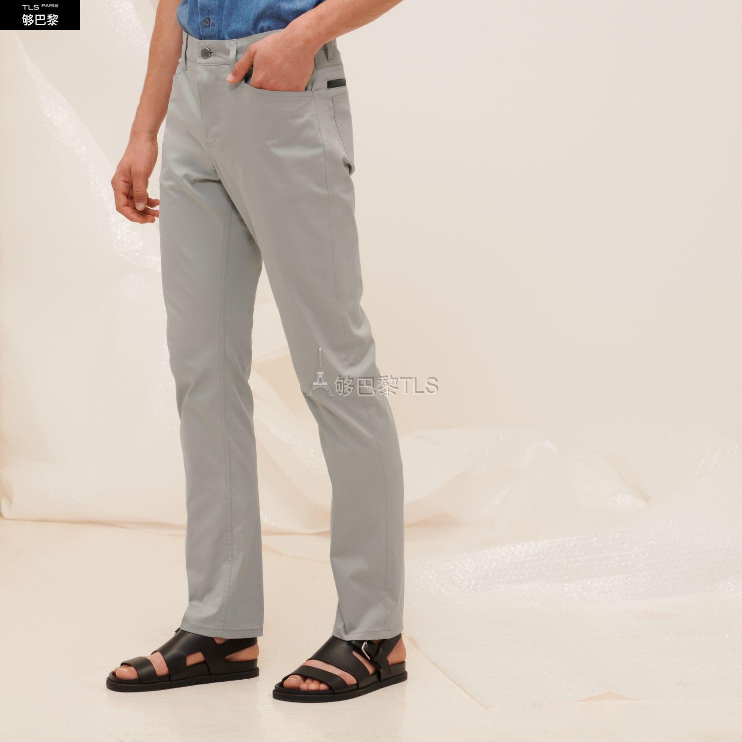 【包邮包税】 hermes爱马仕 21年秋冬 男士 牛仔裤 jeans poche passe