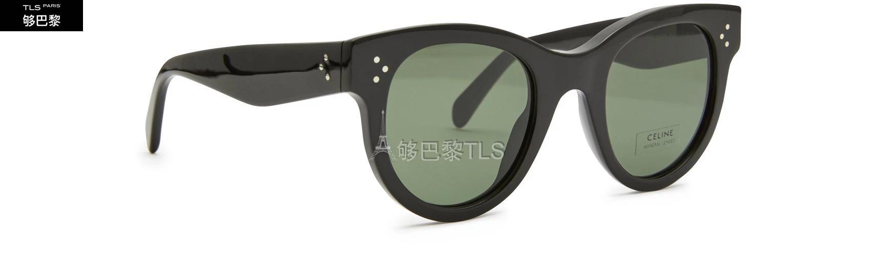 21年春夏 女士 太阳眼镜 oeil de chat 醋酸纤维太阳眼镜配无机玻璃