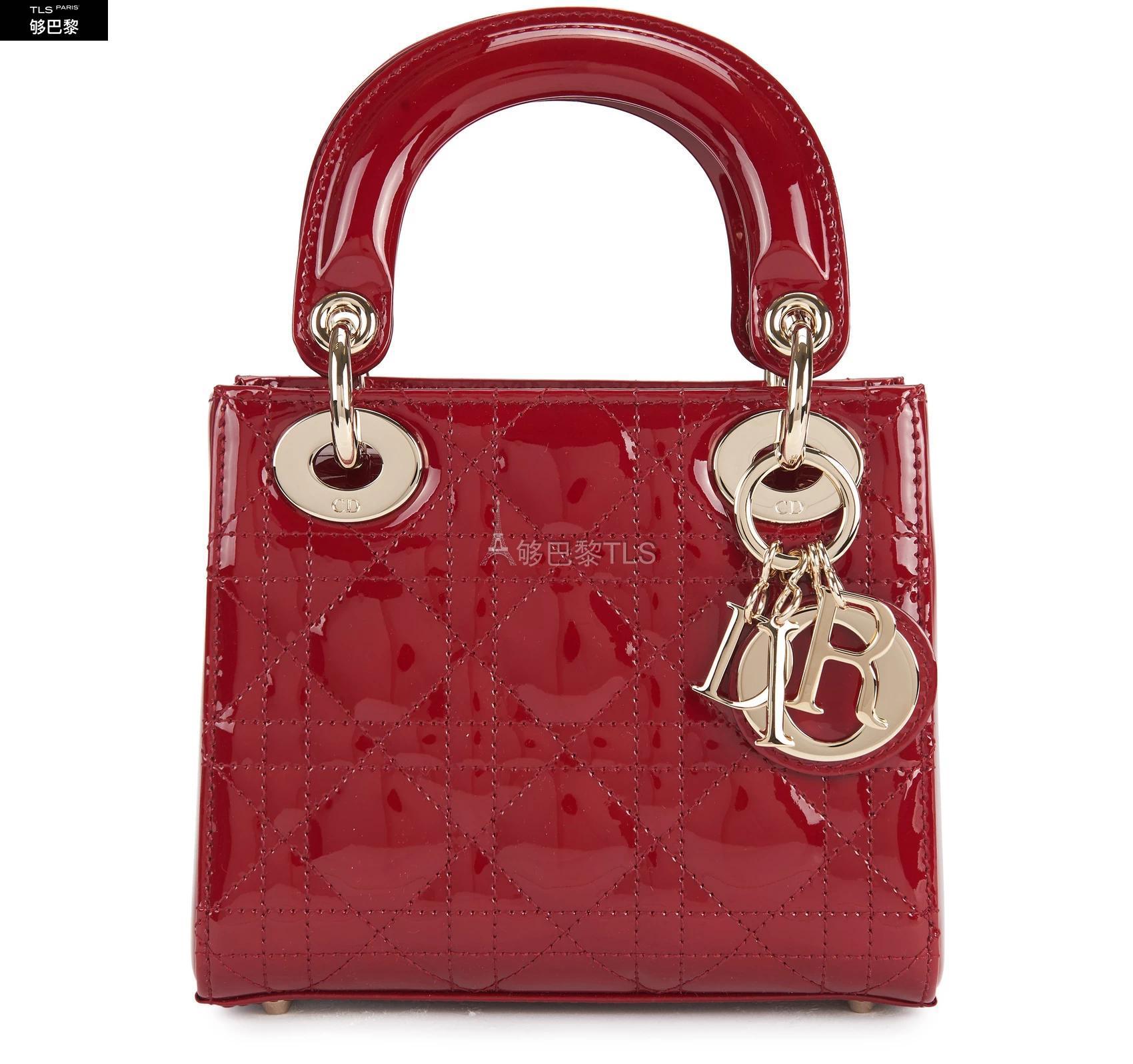 【包邮包税】 DIOR迪奥 21年春夏 女士 手提包 迷你 Lady Dior 手袋 DIO6K5MAREDZZZZZ00 预定商品1-3周发货
