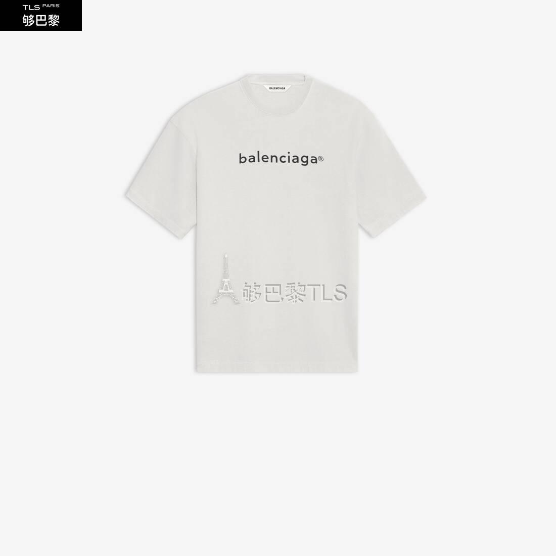 【包邮包税】 balenciaga巴黎世家 21年春夏 女士 短袖t恤 new