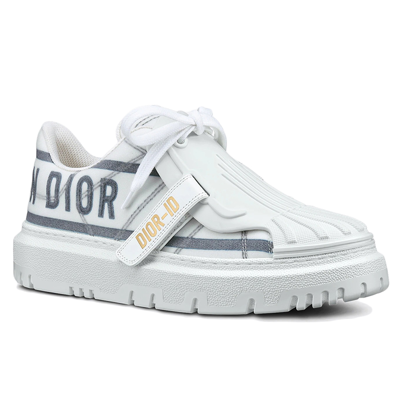 【包税】dior/迪奥 21年早秋新款 女士白色技术面料dior-id运动鞋kck