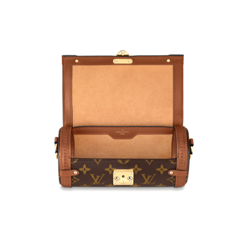louis vuitton/路易威登 巴比龙 papillon trunk 手袋 帆布/配皮 m5