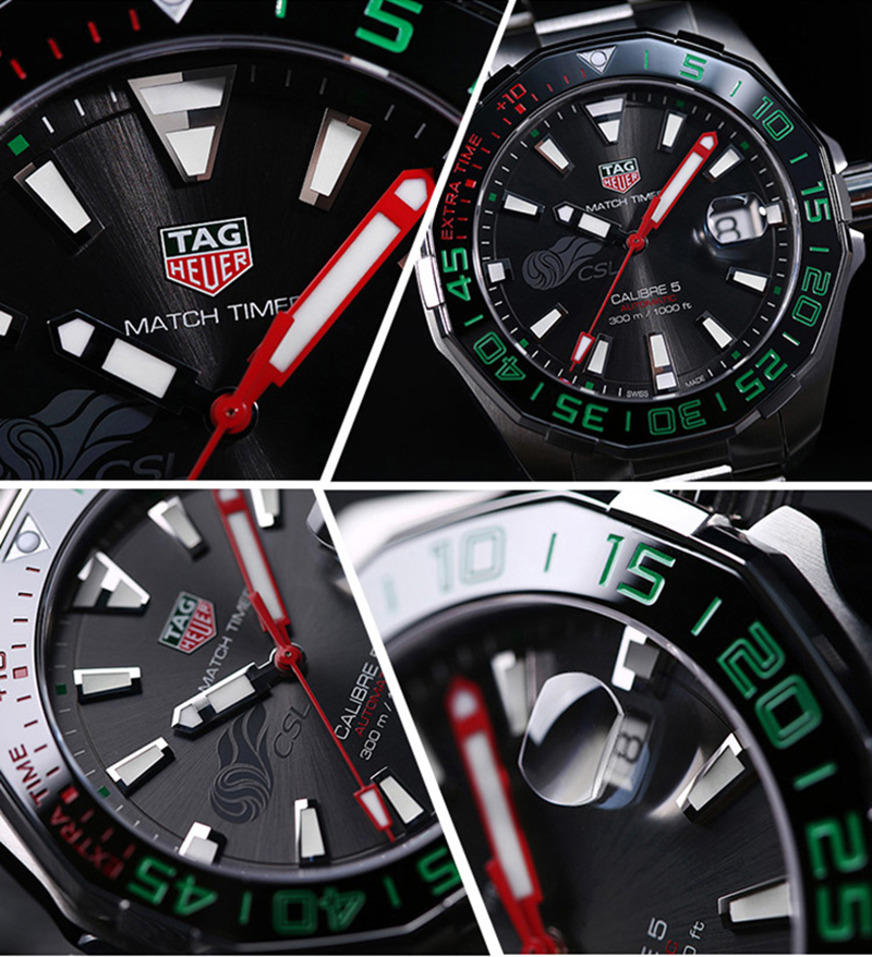 tag heuer/泰格豪雅竞潜系列中超特别款自动机械男表way201e.