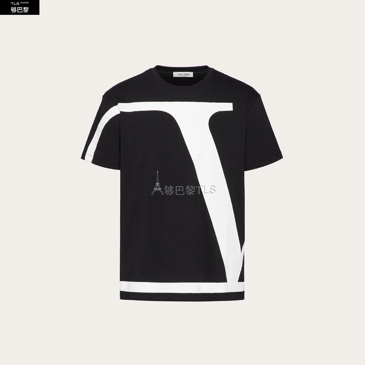 21年春夏 男士 短袖t恤 t-shirt en coton a*w*vec vlogo signature w