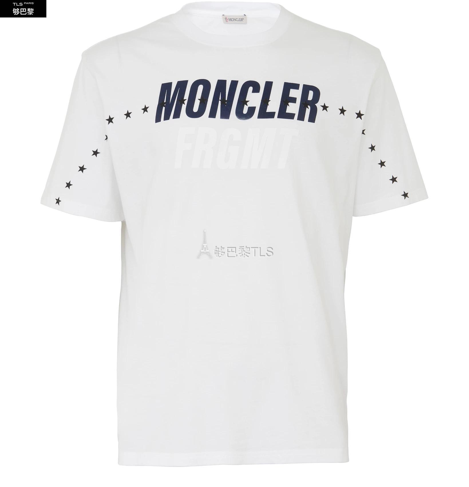 moncler蒙可蒙克莱 21年秋冬 男士 短袖t恤 7 moncler frgmt hiroshi