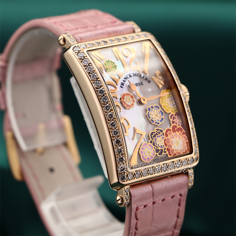 franck muller/法兰克穆勒long island系列贝母花卉面95