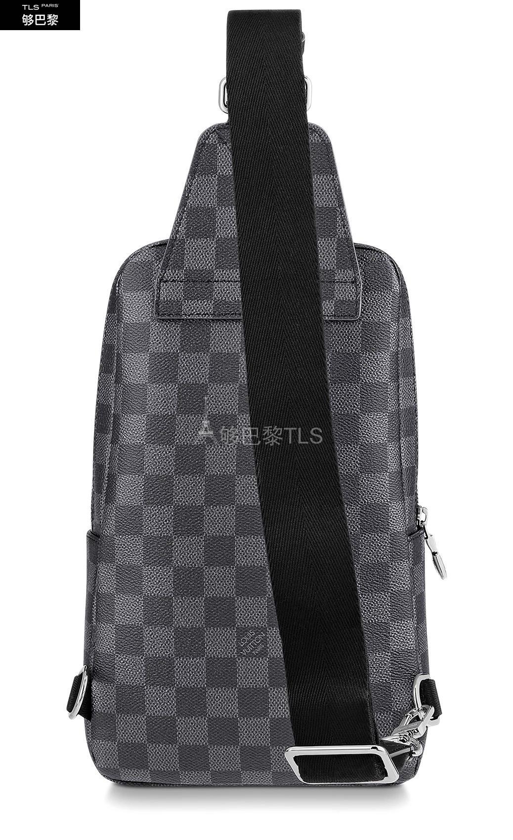 【包邮包税 lv路易威登 21年秋冬 男士 单肩包 avenue 单肩包 lvu