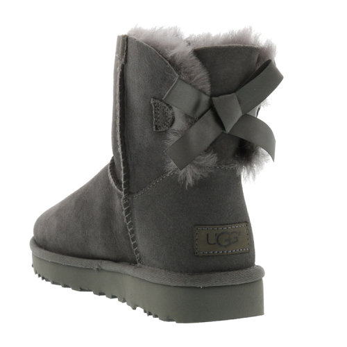 【17秋冬】UGG\/UGG 女士 logo装饰 橡胶鞋底 女士雪地靴 BR
