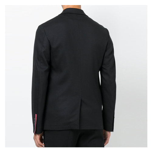 【17秋冬 givenchy/纪梵希 男士西服 98%羊毛2%氨纶 时尚 修身 黑色