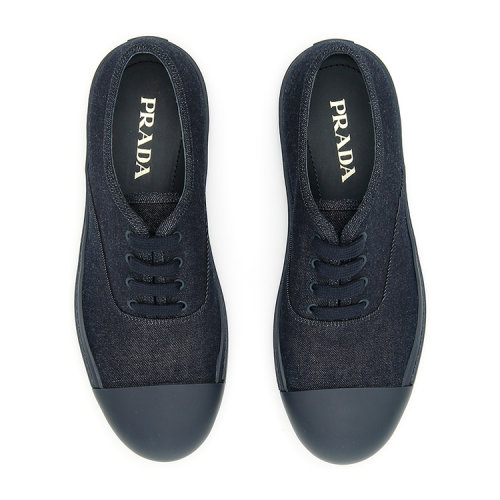 prada/普拉达 棉 蓝色 男士帆布鞋 ct【正品 价格 图片 寺库网