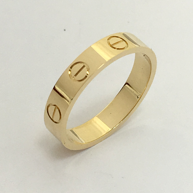 cartier(卡地亚) love系列18k金戒指50
