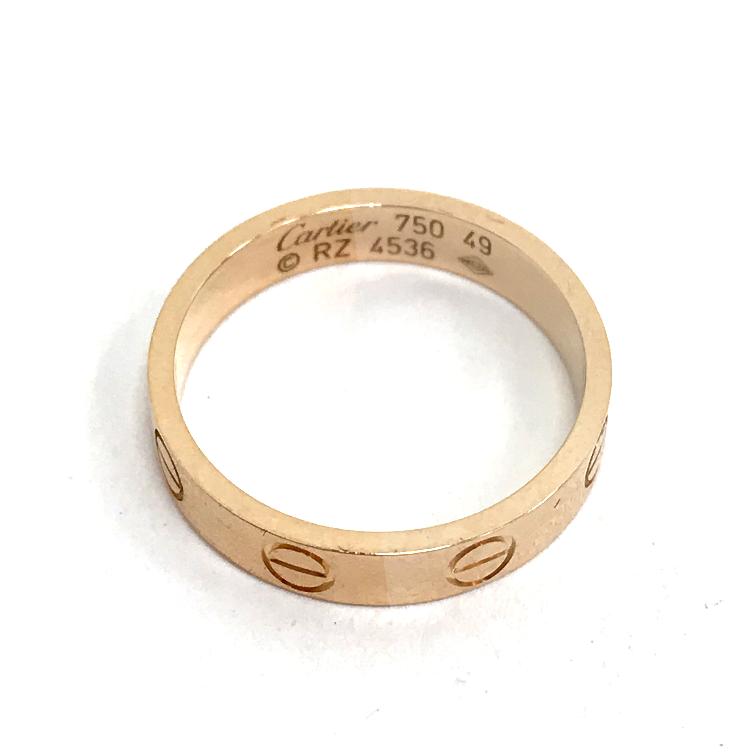 cartier(卡地亚) love系列18k金戒指49