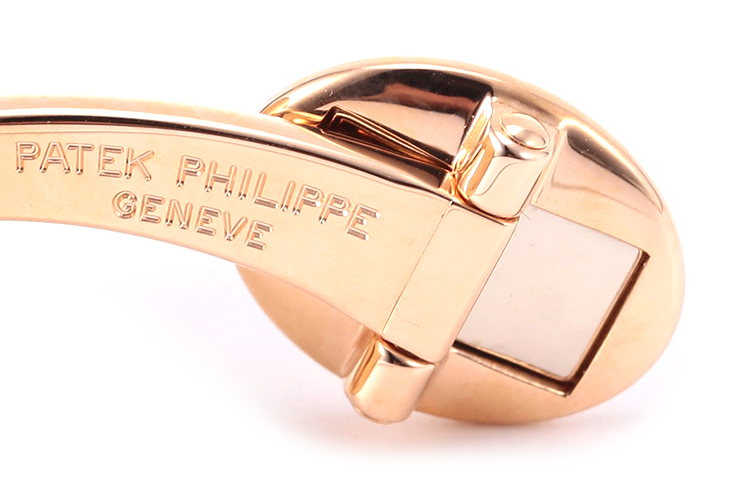 patek philippe(百达翡丽) nautilus系列玫瑰金袖扣