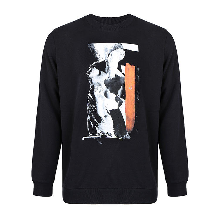 givenchy/纪梵希黑色人物图案卫衣o/eu