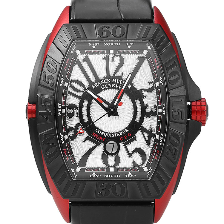 franck muller(法兰克穆勒)cintre curvex系列枚红色酒桶型刻度自动