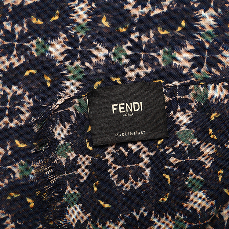 fendi(芬迪) #藏蓝色小恶魔围巾140*190