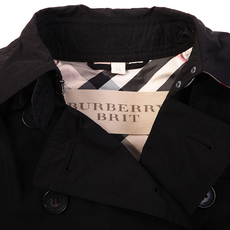 burberry黑色风衣(2)