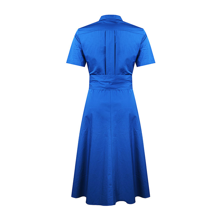 HERMES(爱马仕) M蓝色短袖连衣裙36# PR000547