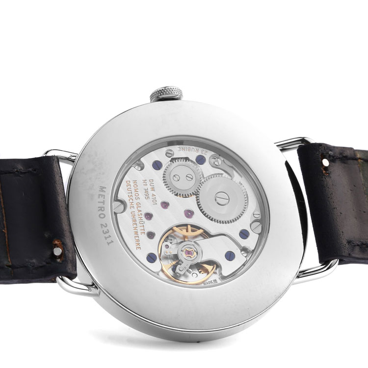 nomos(诺莫斯) metro系列男士手动机械腕表1102