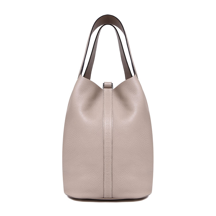 【HERMES爱马仕 手提包】HERMES(爱马仕) 斑鸠灰CK81皮质水桶包 大号【正品 价格 图片】 -