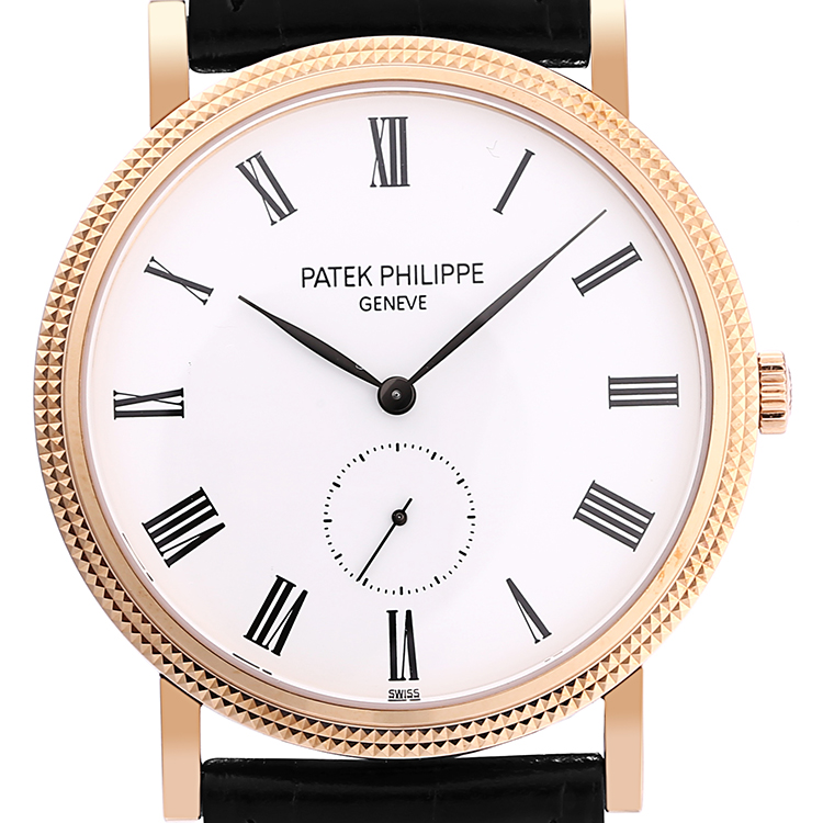 patekphilippe(百达翡丽) calatrava系列男式手动机械腕表5119r-001