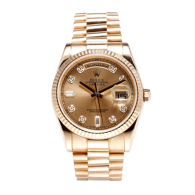rolex(劳力士#星期日历型系列男式自动机械腕表118238