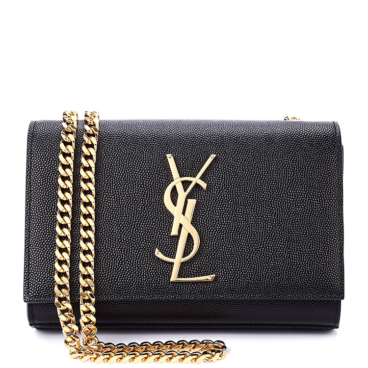 yves saint laurent(圣罗兰)经典monogram saintlaurent小号黑色皮质